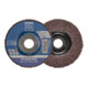PFERD TOOLS POLINOX Vlies-Schleifdisc PNL Ø 115 mm Bohrung-Ø 22,23 mm A100 für Feinschliff und Finish