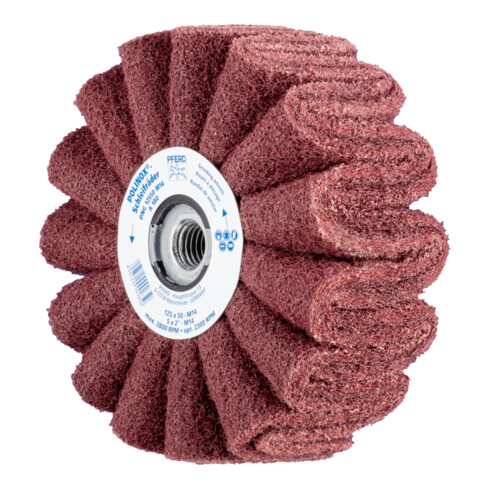 PFERD POLINOX-Schleifrad mit Gewinde PNG 10050 M14 A 100