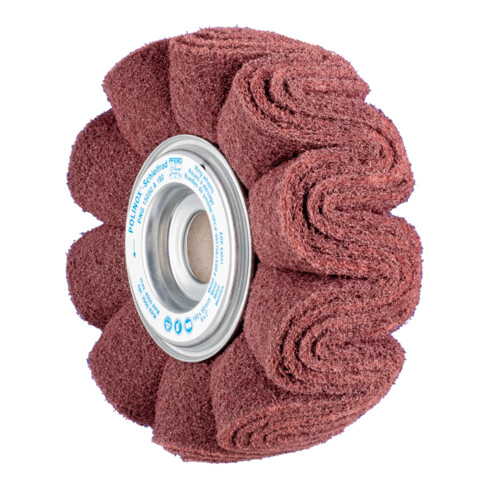 PFERD TOOLS POLINOX Vlies-Schleifrad PNG Ø 150x50mm Bohrung-Ø 25,4 mm A180 für Feinschliff und Finish