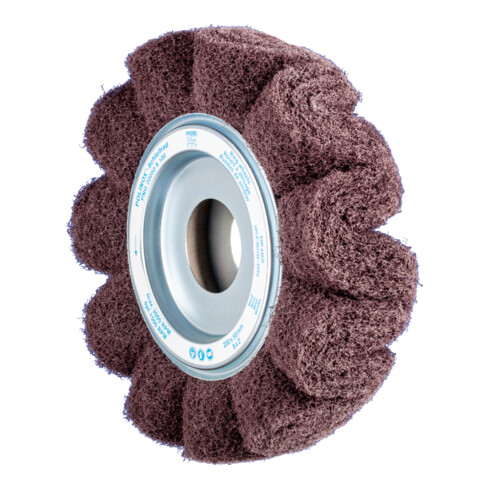 PFERD TOOLS POLINOX Vlies-Schleifrad PNG Ø 200x50mm Bohrung-Ø 44 mm A100 für Feinschliff und Finish