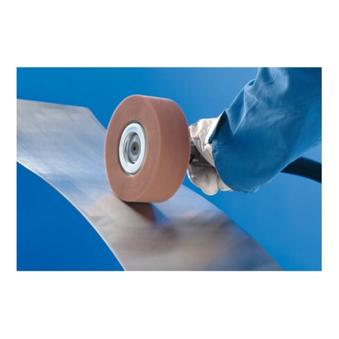PFERD TOOLS POLINOX Vlies-Schleifrad PNL Ø 150x50mm Bohrung-Ø 25,4 mm A280 für Feinschliff und Finish