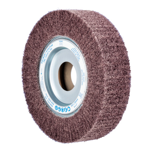 PFERD TOOLS POLINOX Vlies-Schleifrad PNL Ø 200x50mm Bohrung-Ø 44 mm A100 für Feinschliff und Finish