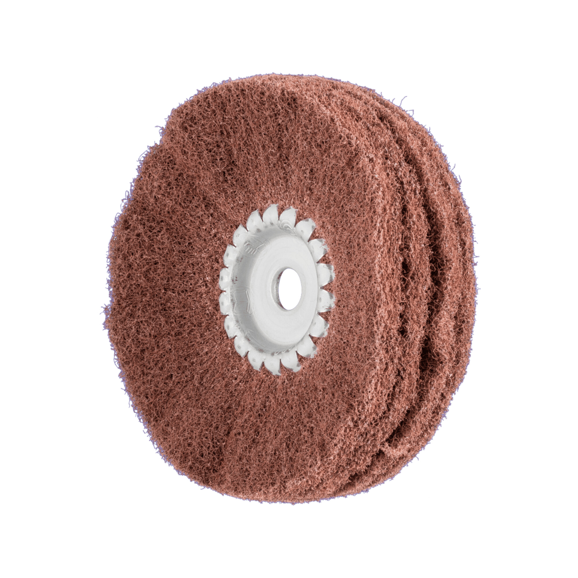 PFERD TOOLS POLINOX Vlies-Schleifrad PNR Ø 100x35 mm Bohrung-Ø 10 A180 für Feinschliff und Finish