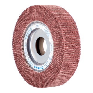 PFERD TOOLS POLINOX Vlies-Schleifrad PNZ Ø 200x50mm Bohrung-Ø 44 mm A180 für Feinschliff und Finish