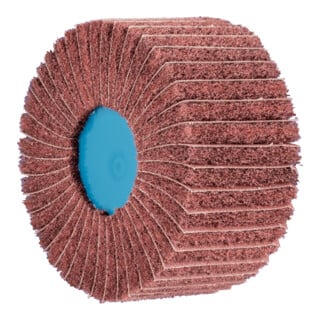 PFERD TOOLS POLINOX Vlies-Schleifrad PNZ Ø 100x50mm Gewinde 5/8-11 A180 für Feinschliff und Finish