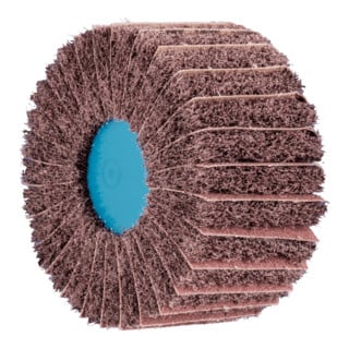 PFERD TOOLS POLINOX Vlies-Schleifrad PNZ Ø 100x50mm Gewinde M14 A100 für Feinschliff und Finish