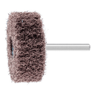 PFERD TOOLS POLINOX Vlies-Schleifstift PNL Ø 60x25 mm Schaft-Ø 6 mm A100 für Feinschliff und Finish