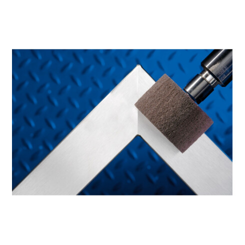 PFERD TOOLS POLINOX Vlies-Schleifstift PNL Ø 80x50mm Schaft-Ø 6 mm A280 für Feinschliff und Finish
