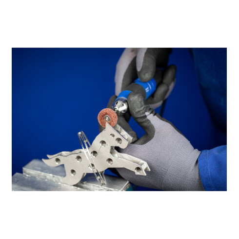 PFERD TOOLS POLINOX Vlies-Schleifstift PNR Ø 25x15 mm Schaft-Ø 2,35 mm A100 für Feinschliff und Finish