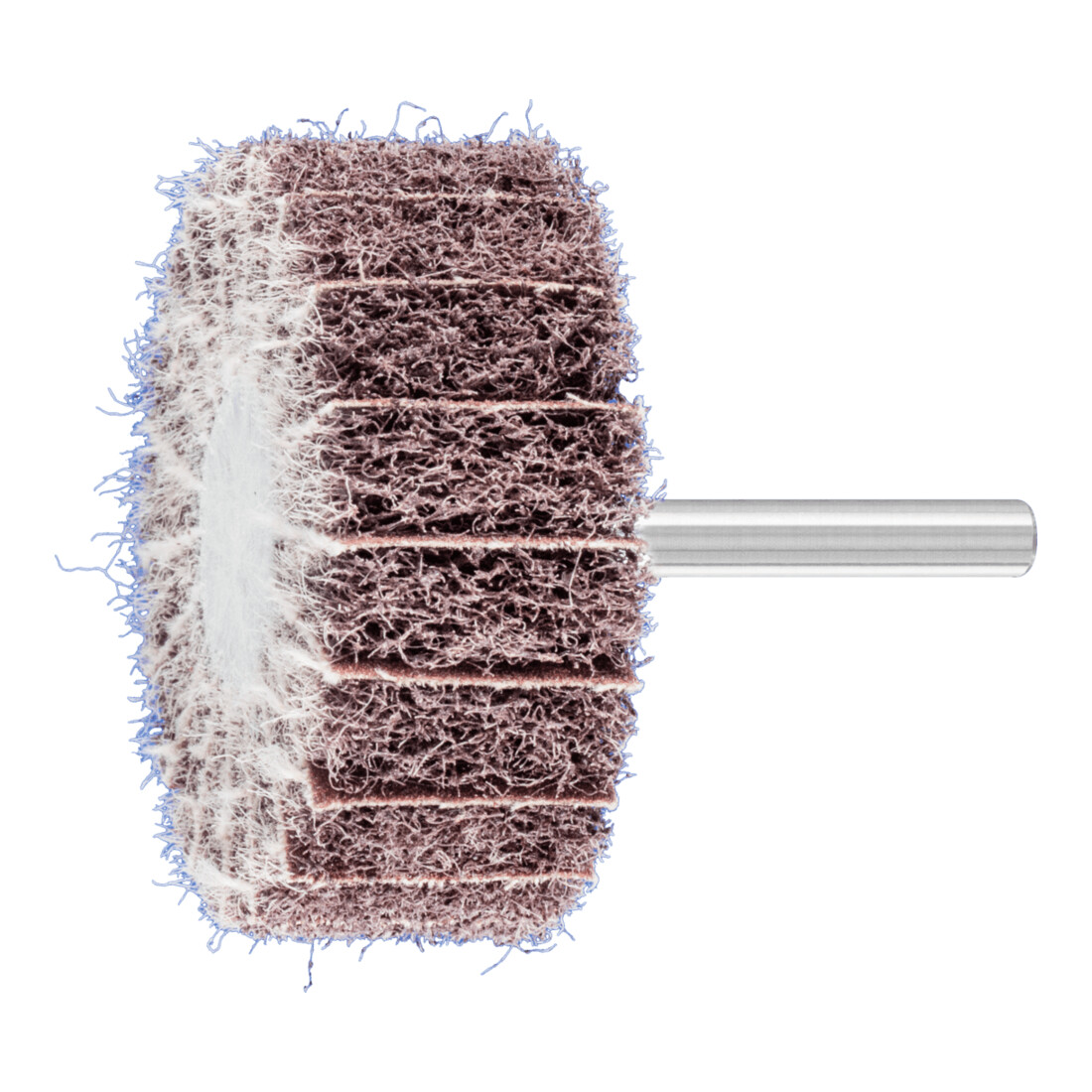 PFERD TOOLS POLINOX Vlies-Schleifstift PNZ Ø 60x25 mm Schaft-Ø 6 mm A100 für Feinschliff und Finish