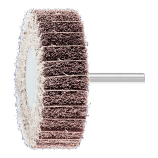 PFERD TOOLS POLINOX Vlies-Schleifstift PNZ Ø 80x25 mm Schaft-Ø 6 mm A100 für Feinschliff und Finish