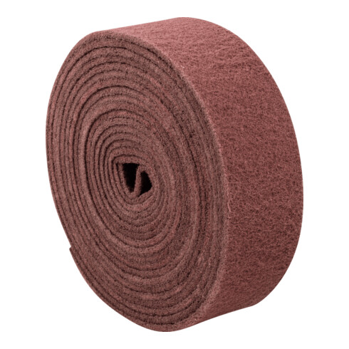 PFERD TOOLS POLINOX Vliesbandrolle VBR 100mmx10m Korund A280 für Feinschliff und Finish