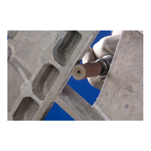 PFERD TOOLS POLIROLL PR zylindrische Schleifrollen Ø 12x25 mm Bohrung Ø 3 mm Korund A80