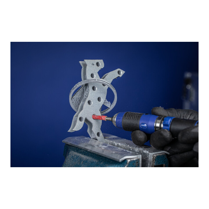 PFERD TOOLS POLIROLL PR zylindrische Schleifrollen Ø 9x35 mm Bohrung Ø 3 mm Keramikkorn CO-COOL60