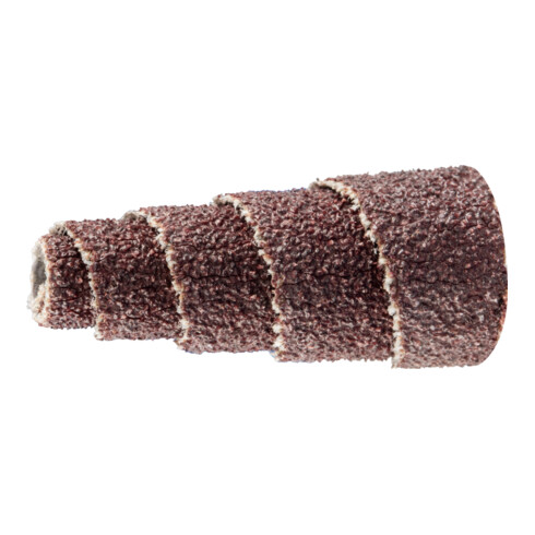 PFERD TOOLS POLIROLL PRK konische Schleifrollen Ø 12x25 mm Bohrung Ø 3 mm Korund A80