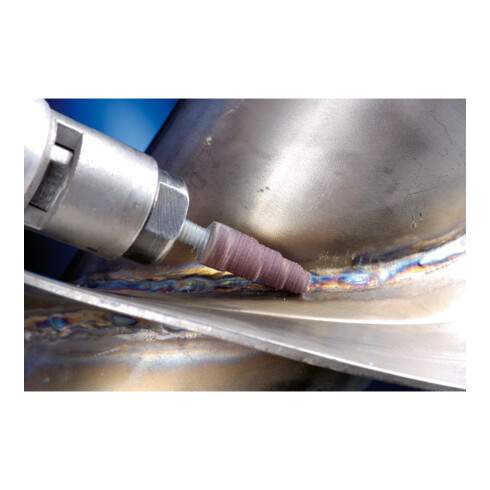 PFERD TOOLS POLIROLL PRK konische Schleifrollen Ø 12x35 mm Bohrung Ø 3 mm Korund A150