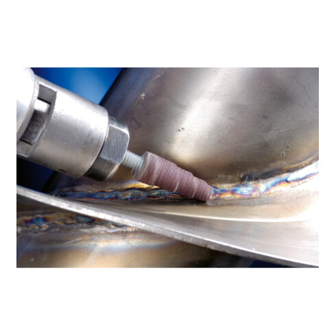 PFERD TOOLS POLIROLL PRK konische Schleifrollen Ø 15x35 mm Bohrung Ø 3 mm Korund A150