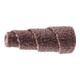 PFERD TOOLS POLIROLL PRK konische Schleifrollen Ø 10x25 mm Bohrung Ø 3 mm Korund A80