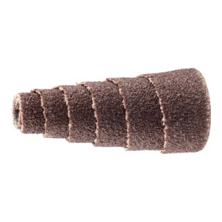 PFERD TOOLS POLIROLL PRK konische Schleifrollen Ø 12x25 mm Bohrung Ø 3 mm Korund A150