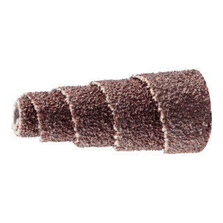 PFERD TOOLS POLIROLL PRK konische Schleifrollen Ø 12x25 mm Bohrung Ø 3 mm Korund A80