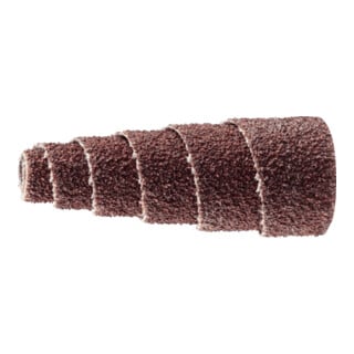 PFERD TOOLS POLIROLL PRK konische Schleifrollen Ø 15x35 mm Bohrung Ø 3 mm Korund A80