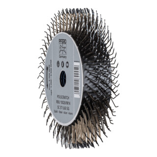 PFERD TOOLS POLISCRATCH Rundbürste ungezopft RBU Ø100x20mm M14 Stahl-Draht-Ø0,60 Winkelschleifer
