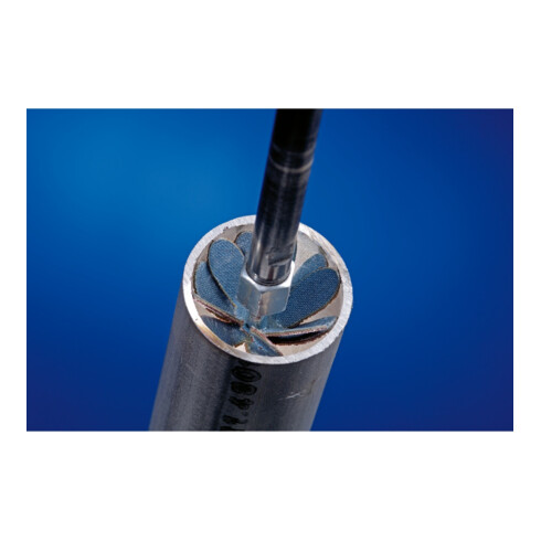 PFERD TOOLS POLISTAR PST Ø 40mm Bohrung Ø 3 mm A120 zum Schleifen von Bohrungen und Rohren