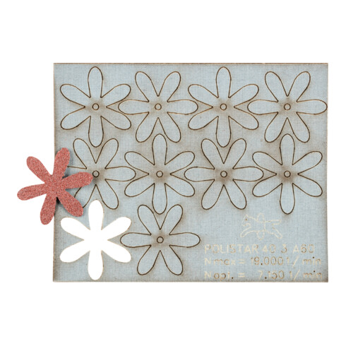 PFERD TOOLS POLISTAR PST Ø 40mm Bohrung Ø 3 mm A60 zum Schleifen von Bohrungen und Rohren