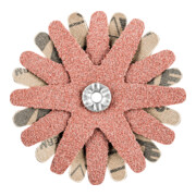 PFERD TOOLS POLISTAR-TUBE PST-T Ø 70mm Bohrung Ø 4 mm A60 zum Schleifen von Bohrungen und Rohren