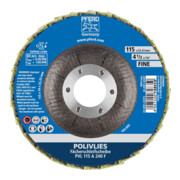 PFERD TOOLS POLIVLIES-Fächerscheibe PVL 115-4