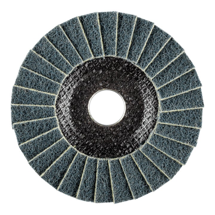 PFERD TOOLS POLIVLIES-Fächerscheibe PVL Korund Ø 125 mm Bohrung 22,23 mm A240F für Feinschliff
