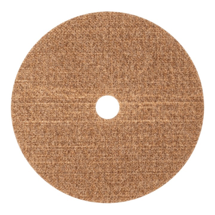 PFERD TOOLS POLIVLIES-Klettronde PVKR Korund Ø180mm Bohrung Ø22mm A100G für Feinschliff& Finish mit Winkelschleifer