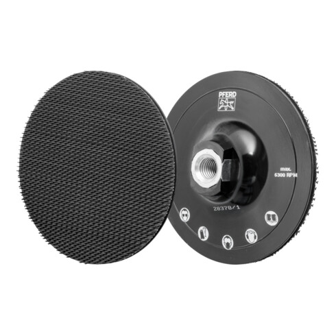 PFERD TOOLS POLIVLIES-Klettrondenhalter PVKRH Ø 115 mm Gewinde M14