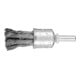 PFERD TOOLS POS Pinselbürste gezopft PBG Ø19 mm Schaft-Ø6 mm Stahl-Draht-Ø0,35-1