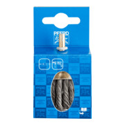 PFERD TOOLS POS Pinselbürste gezopft PBG Ø30mm Schaft-Ø6 mm Stahl-Draht-Ø0,50-3