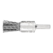 PFERD TOOLS POS Pinselbürste ungezopft PBU Ø15 mm Schaft-Ø6 mm SiC-Filament-Ø0,90 Korn 180 (10)-1