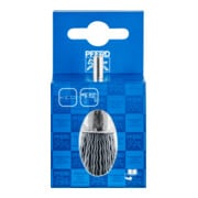 PFERD TOOLS POS Pinselbürste ungezopft PBU Ø20mm Schaft-Ø6 mm SiC-Filament-Ø0,90 Korn 180-3