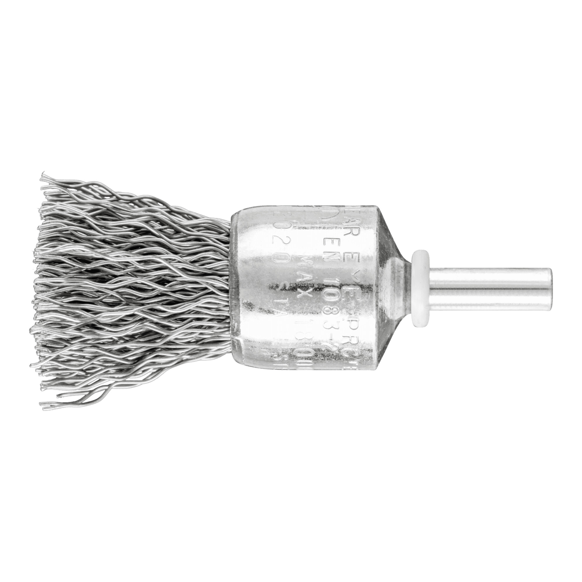 PFERD TOOLS POS Pinselbürste ungezopft PBU Ø20mm Schaft-Ø6 mm Stahl-Draht-Ø0,50
