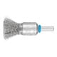 PFERD TOOLS POS Pinselbürste ungezopft PBU Ø15 mm Schaft-Ø6 mm Edelstahl-Draht-Ø0,20