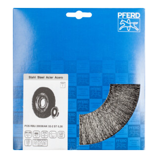PFERD Rundbürste, ungezopft POS RBU ST 0,30