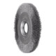 PFERD TOOLS POS Rundbürste breit ungezopft RBU Ø250x30xvariable Bohrung Stahl-Draht-Ø0,30 Schleifbock-1