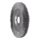 PFERD TOOLS POS Rundbürste breit ungezopft RBU Ø250x30xvariable Bohrung Stahl-Draht-Ø0,30 Schleifbock-1