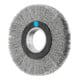 PFERD TOOLS POS Rundbürste breit ungezopft RBU Ø180x25xvariable Bohrung Edelstahl-Draht-Ø0,30 Schleifbock