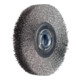 PFERD TOOLS POS Rundbürste breit ungezopft RBU Ø200x38xvariable Bohrung Stahl-Draht-Ø0,30 Schleifbock