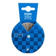 PFERD TOOLS POS Rundbürste ungezopft RBU Ø70x15 mm Schaft-Ø6 mm Edelstahl-Draht-Ø0,30 (10)-2