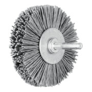 PFERD TOOLS POS Rundbürste ungezopft RBU Ø70x15 mm Schaft-Ø6 mm SiC-Filament-Ø0,90 Korn 180