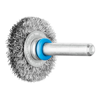PFERD TOOLS POS Rundbürste ungezopft RBU Ø30x6 mm Schaft-Ø6 mm Edelstahl-Draht-Ø0,20