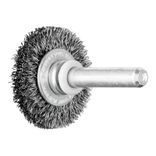 PFERD TOOLS POS Rundbürste ungezopft RBU Ø30x6 mm Schaft-Ø6 mm Stahl-Draht-Ø0,20