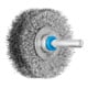 PFERD TOOLS POS Rundbürste ungezopft RBU Ø50x15 mm Schaft-Ø6 mm Edelstahl-Draht-Ø0,20