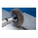 PFERD TOOLS POS Rundbürste ungezopft RBU Ø50x15 mm Schaft-Ø6 mm Edelstahl-Draht-Ø0,20